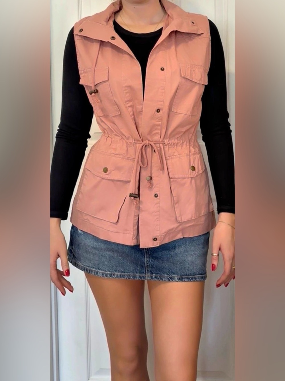 Women's Pink Vest Like New